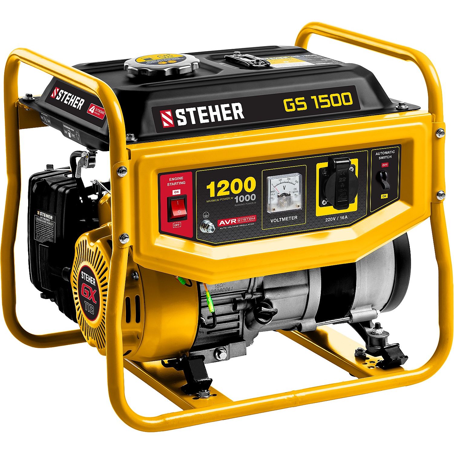 Генератор бензиновый GS-1500