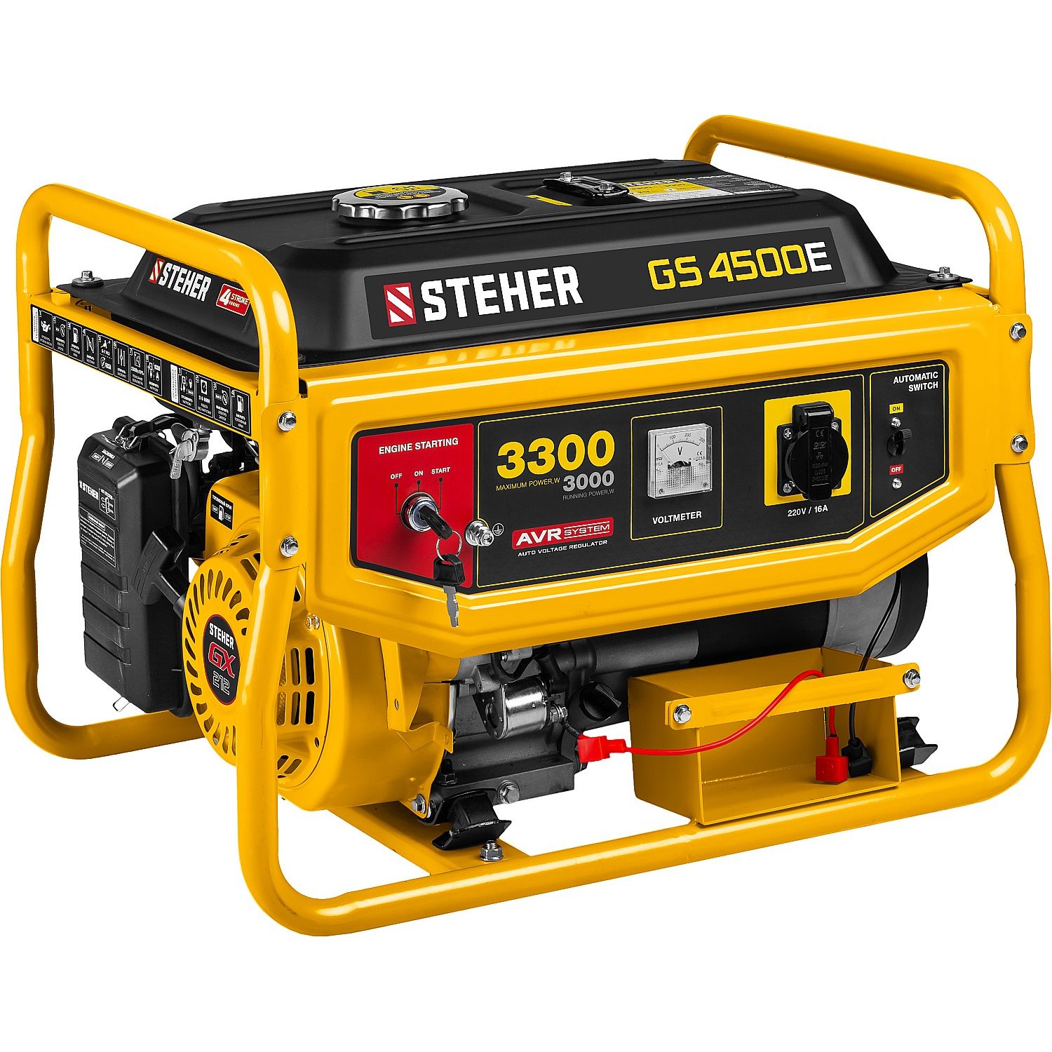 Генератор бензиновый GS-4500Е